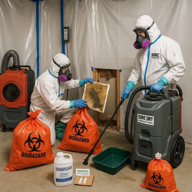 Contaminated Water Handling Protocols process in Kill Devil Hills, NC